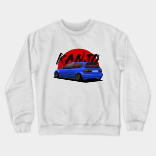 KANJO CIVIC BLUE Crewneck Sweatshirt